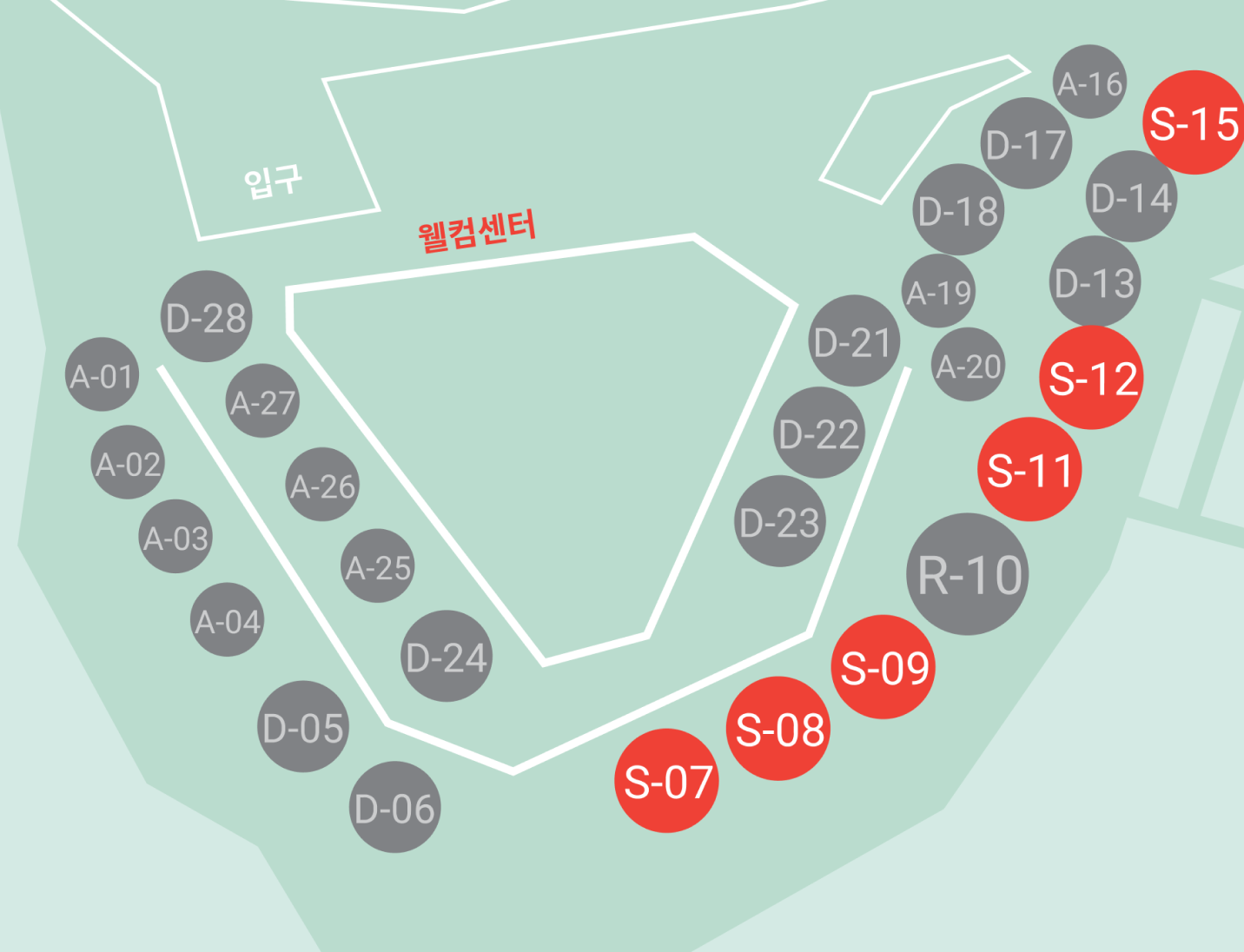 캠프통아일랜드 럭스캠프S 안내도